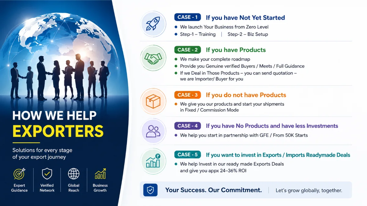 How GFE helps exporters