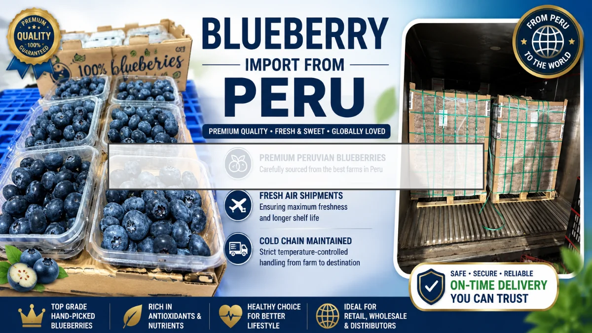 Peruvian blueberries