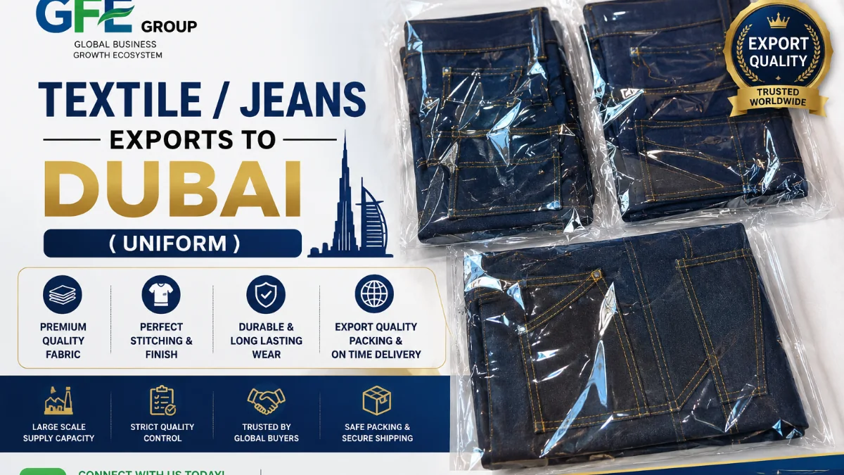 Textile and jeans for Dubai