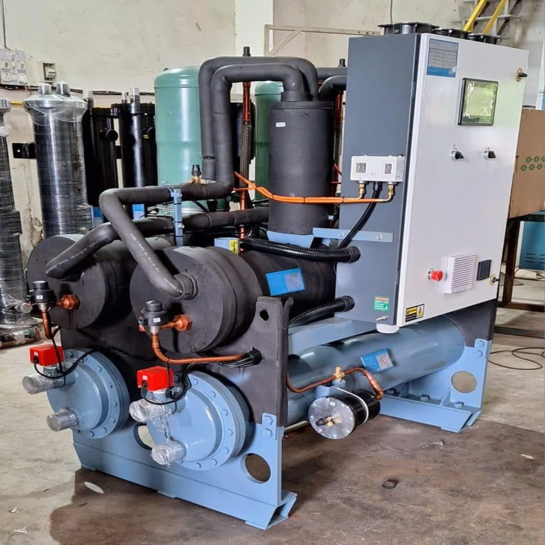 Automation Grade: Automatic 3ph Industrial Water Chiller Plant, Capacity: 25 TR