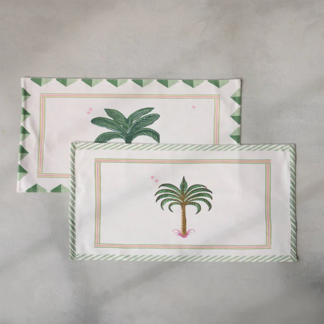 Areca Palm Leaf Eco-Friendly Placemats | USA Supplier