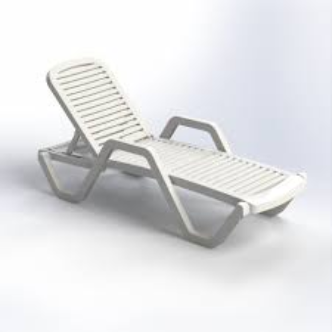Durable Plastic Poolside Loungers Available Online