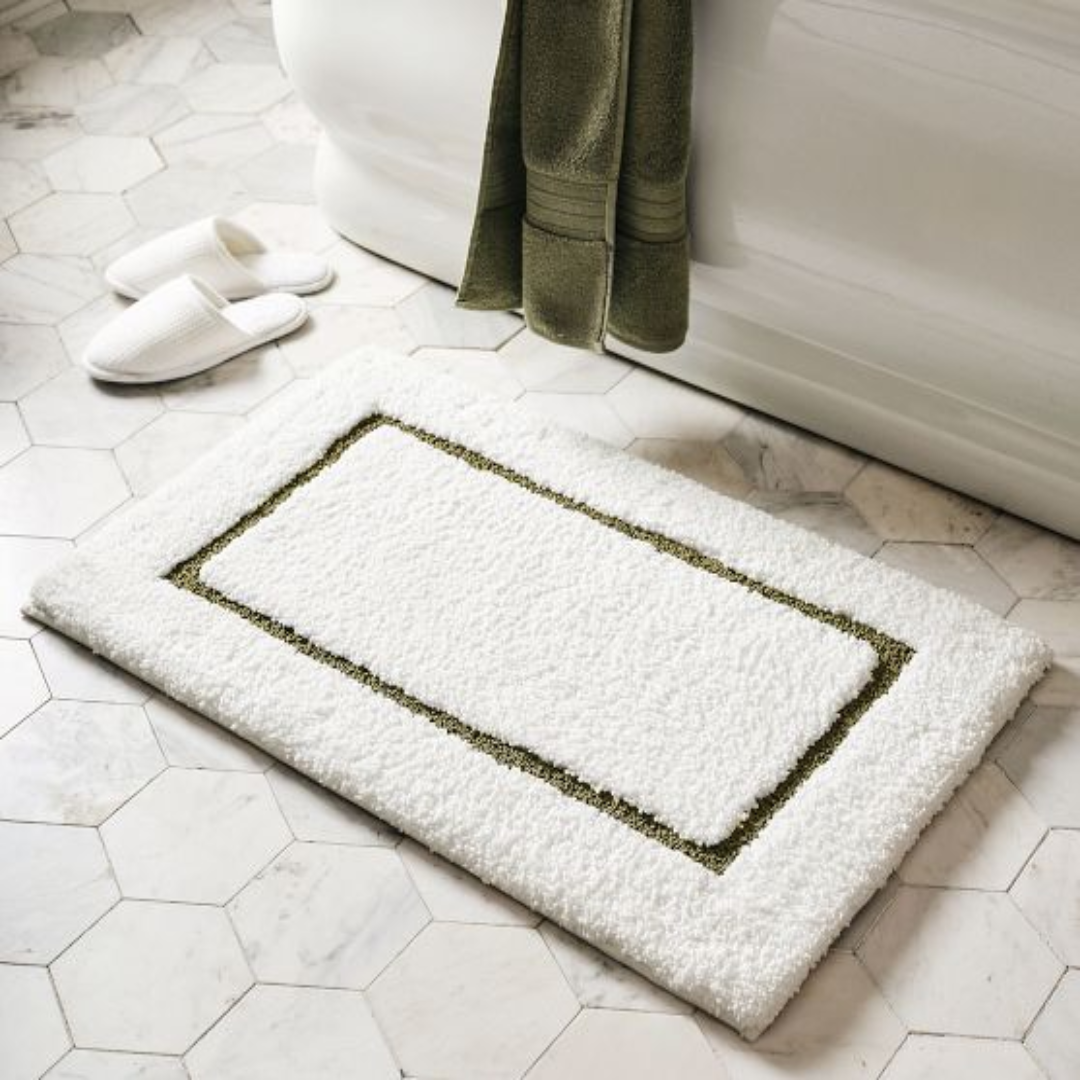 Soft Absorbent Bath Mats Anti Slip Quick Dry Bathroom Rugs for Comfort Safety and Daily Use