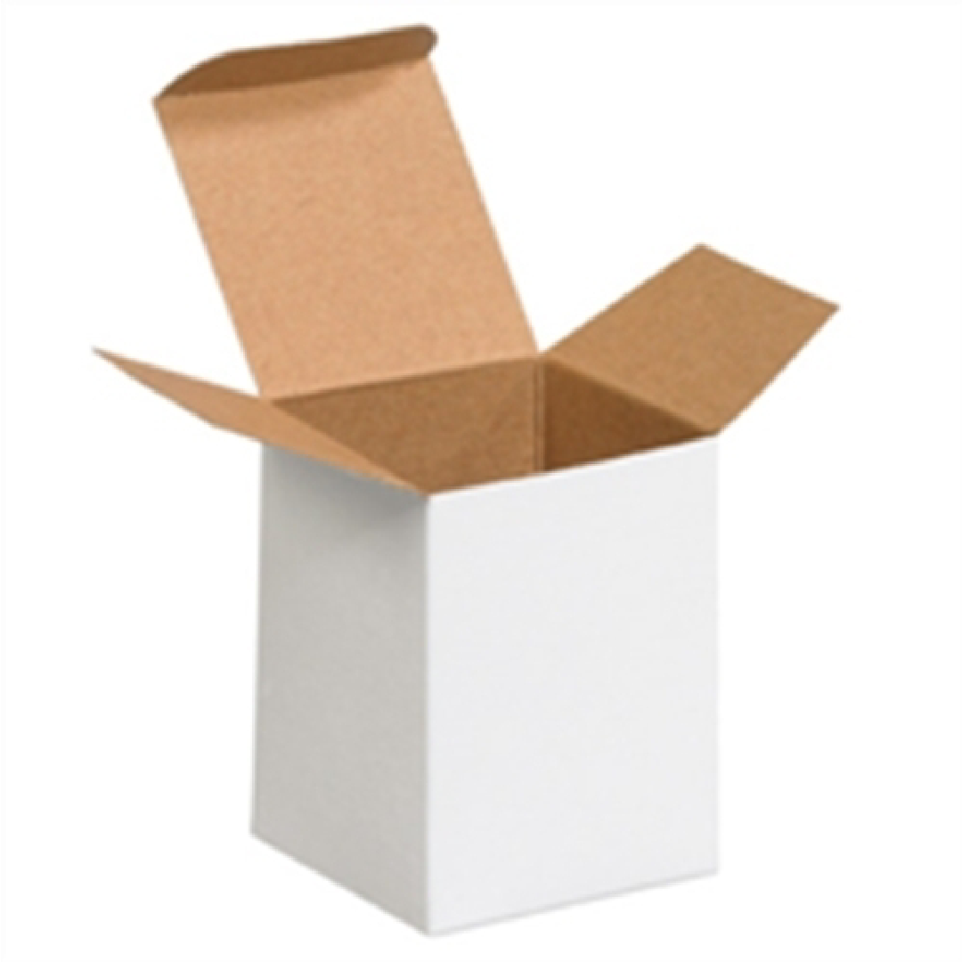 Plain White Folding Carton Box