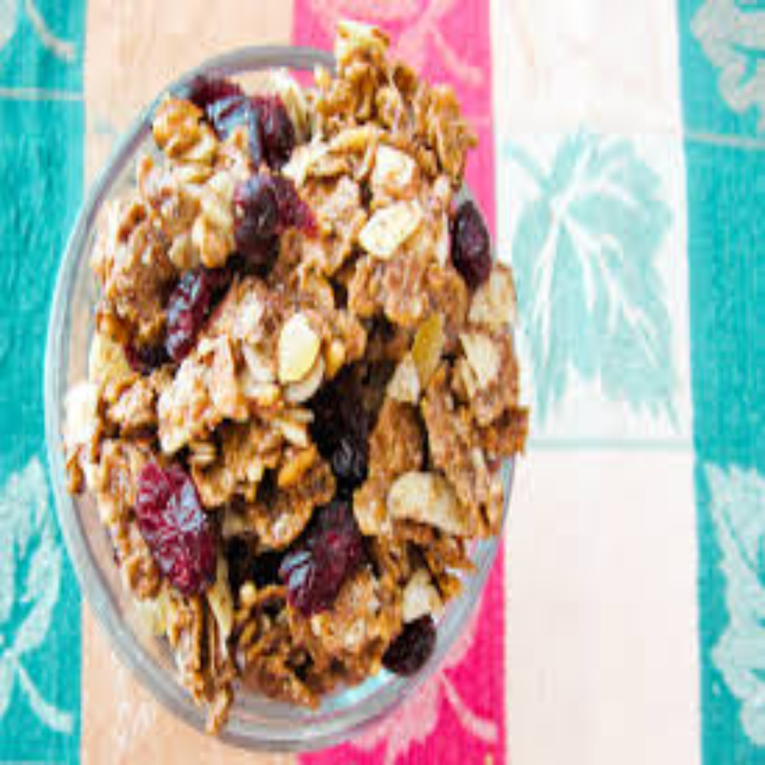 Crunchy Cereal Clusters Made with Wholesome Grains Nutritious Breakfast Snack Rich in Fiber and Energy