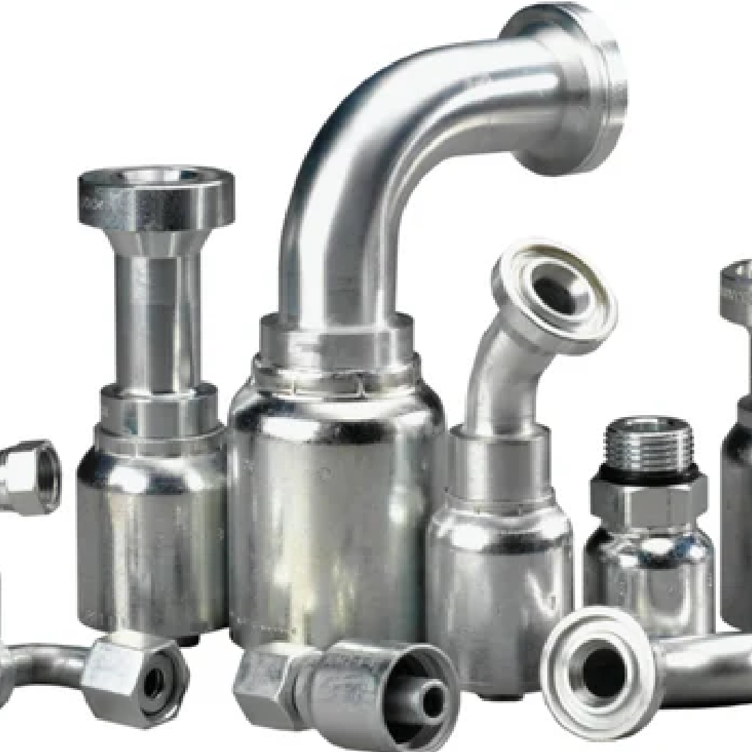Heavy-Duty Hydraulic Hose Fittings - Secure & Leak-Proof