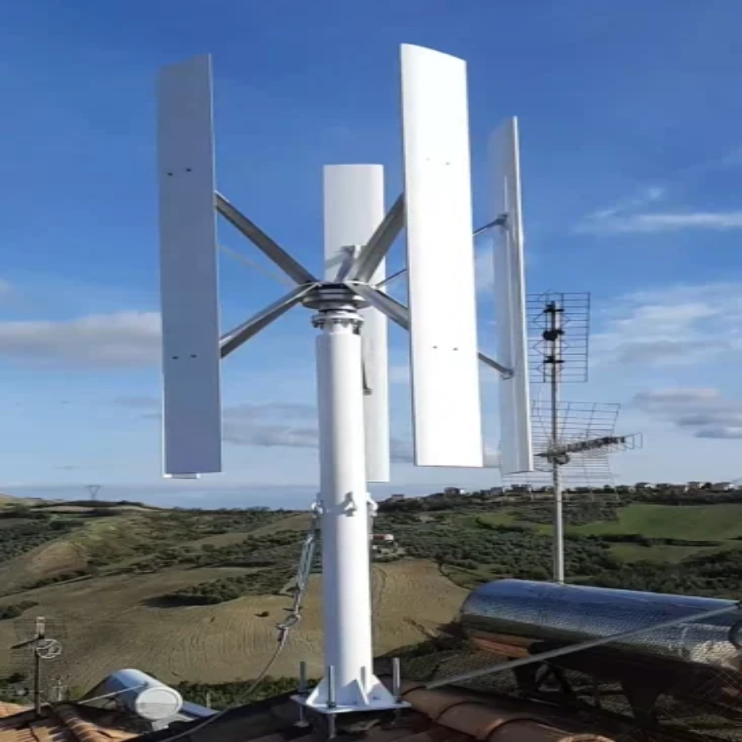 Vertical-Axis Wind Turbines Ideal For Small Businesses