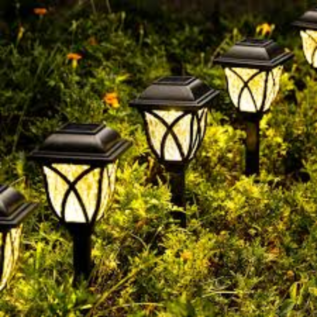Solar Path Lights Perfect For Driveway And Walkway