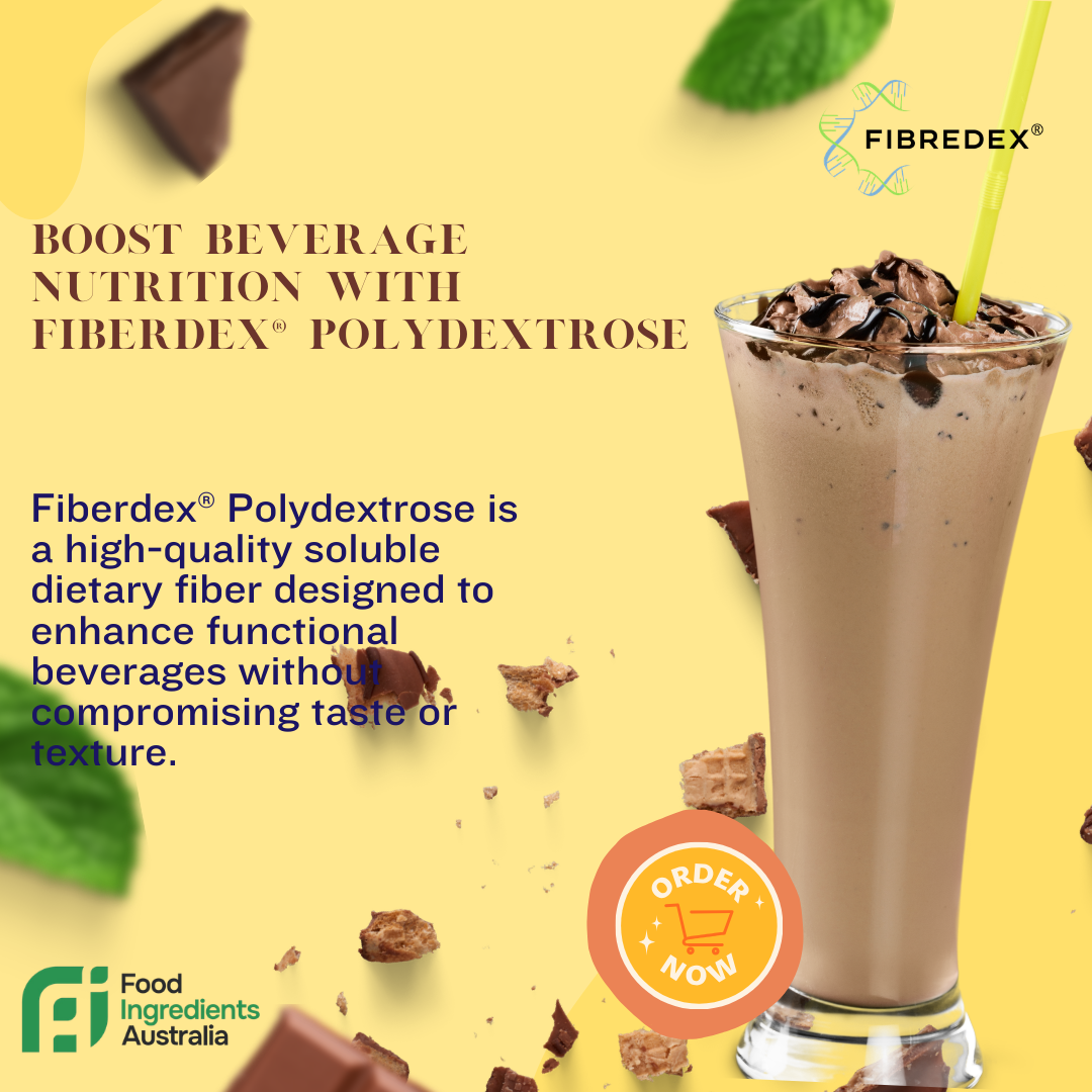 Buy FIBREDEX® Polydextrose in Australia – Soluble Fiber & Prebiotic for Foods, Beverages & Health Products