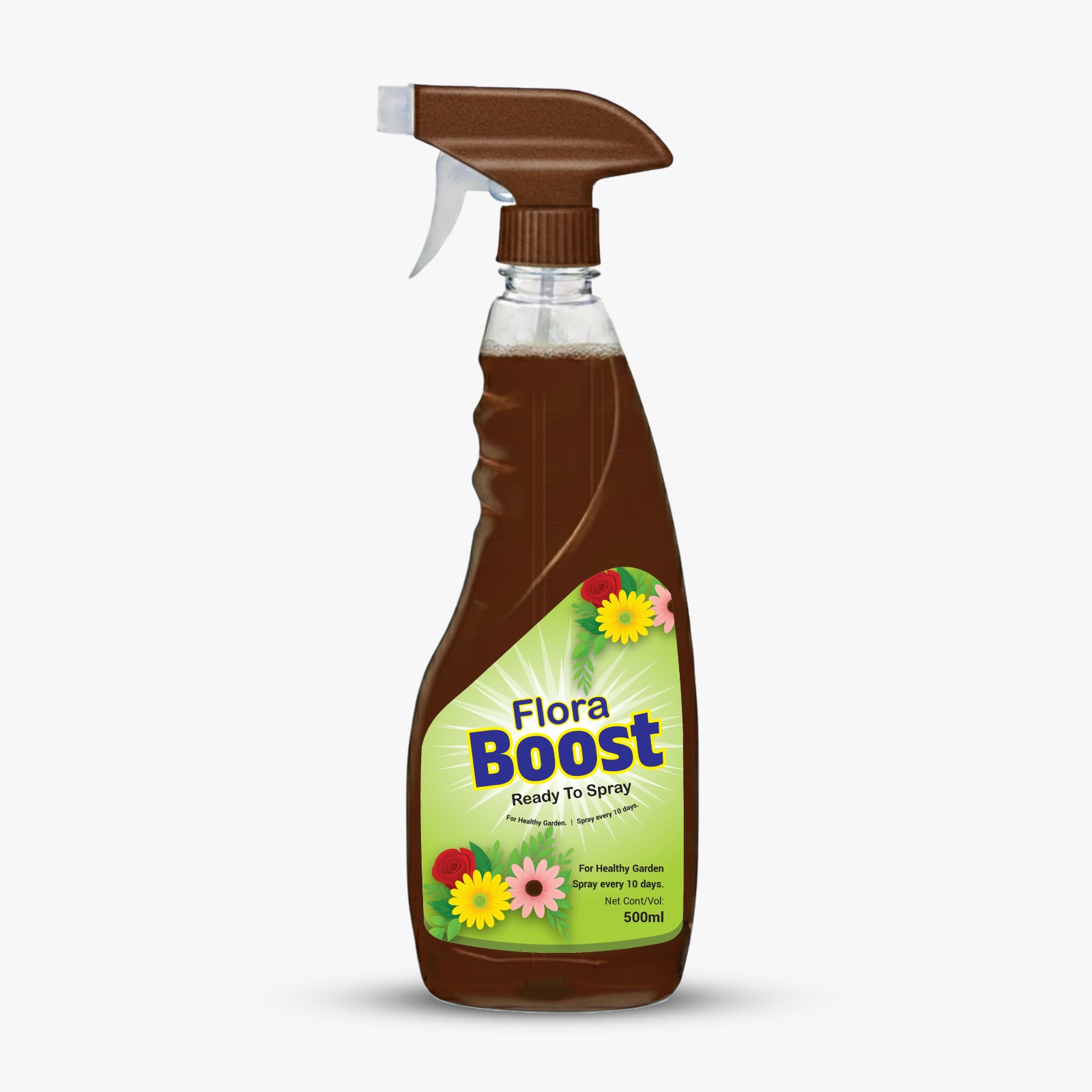 Flora Boost- Ready to spray bio stimulant for home gardens.