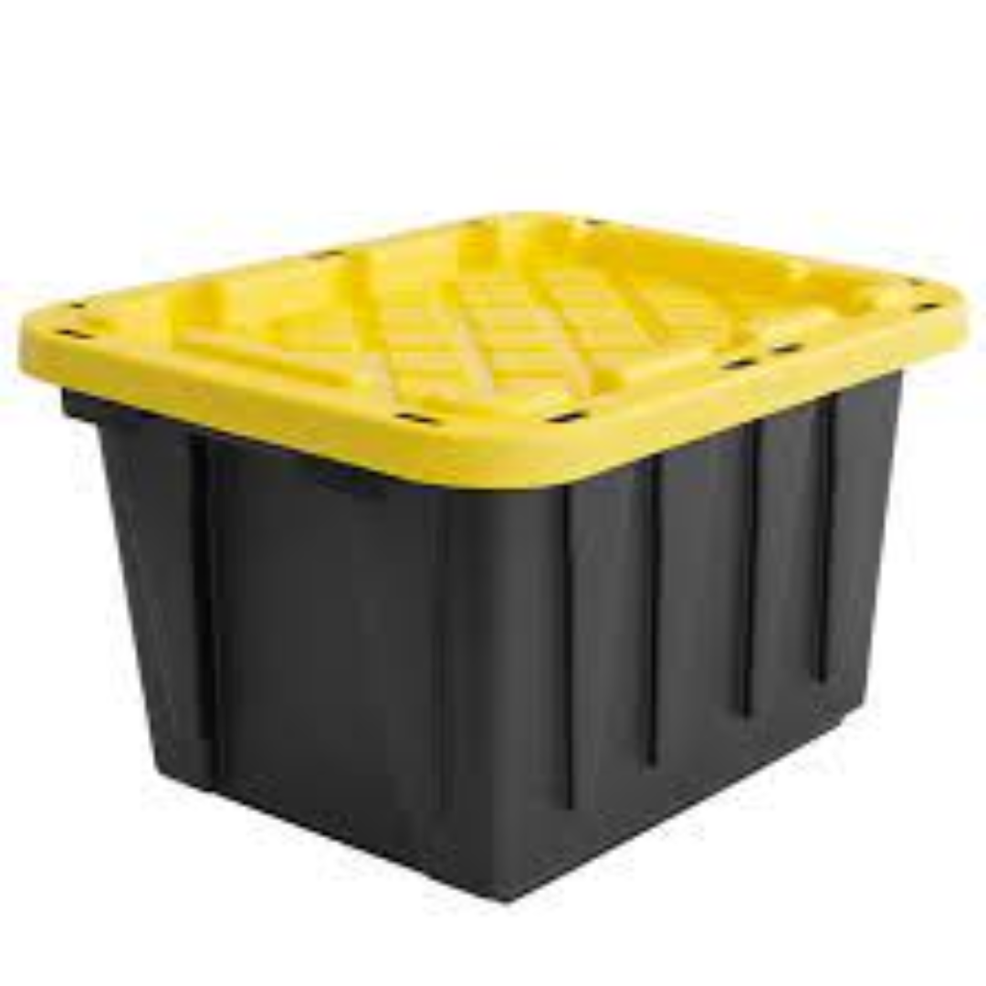 Stackable Plastic Bins Perfect For Home Organization