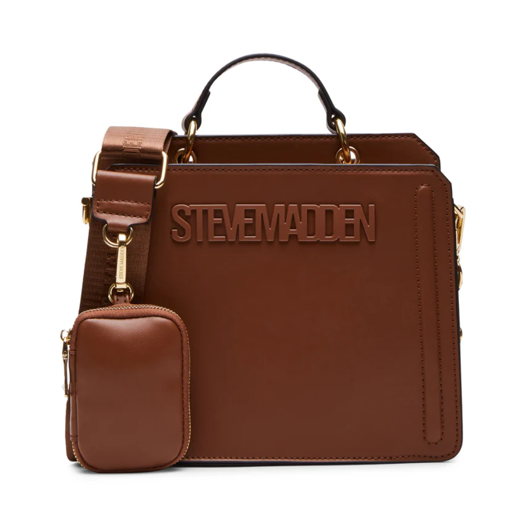 Bevelyn Cognac Top Handle Handbag – Fashion Accessory | Malaysia Wholesaler