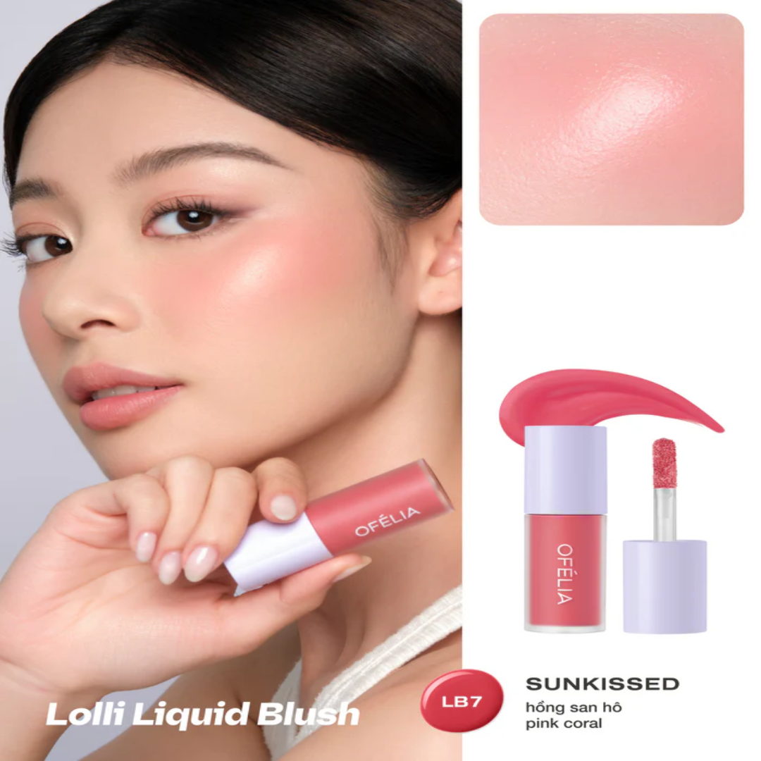 Lolli Liquid Blush Vietnam Natural Flush with Easy Blend