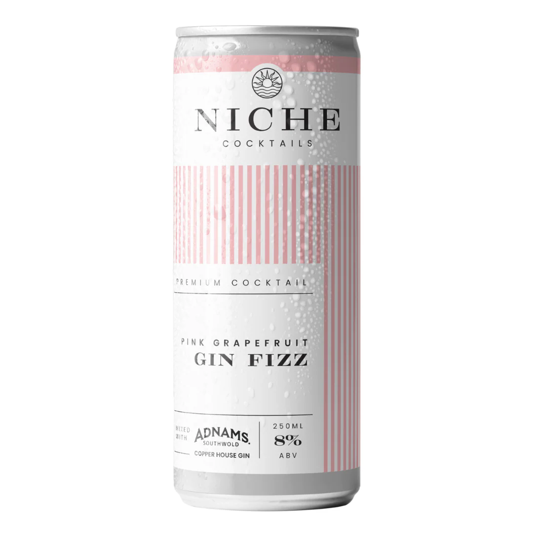Pink Grapefruit Gin Fizz Craft Cocktails UK