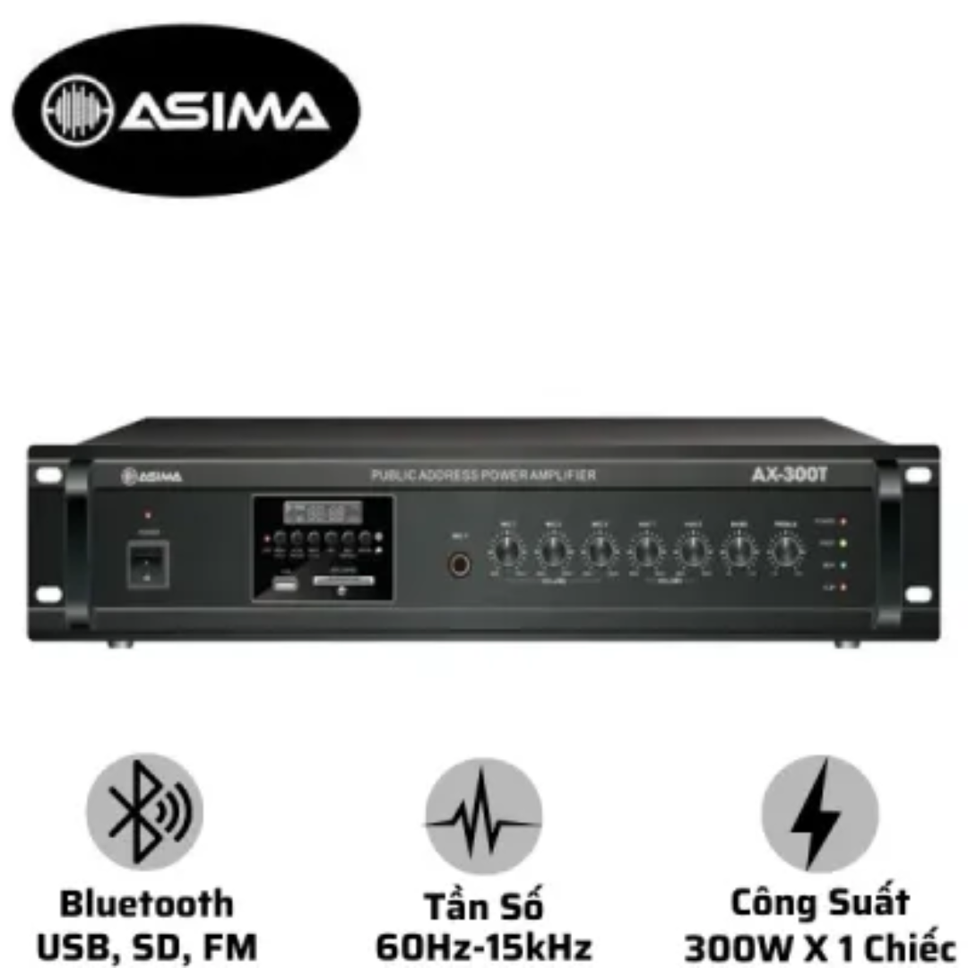 Car Stereo Amplifier ASIMA AX-300T Vietnam Supplier
