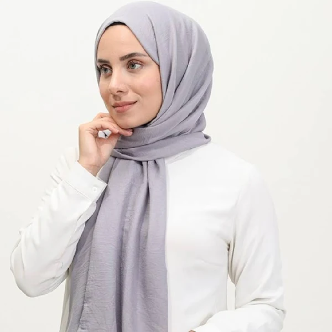 Madame Mary Soft Shawl And Scarf 19084-03 Gray