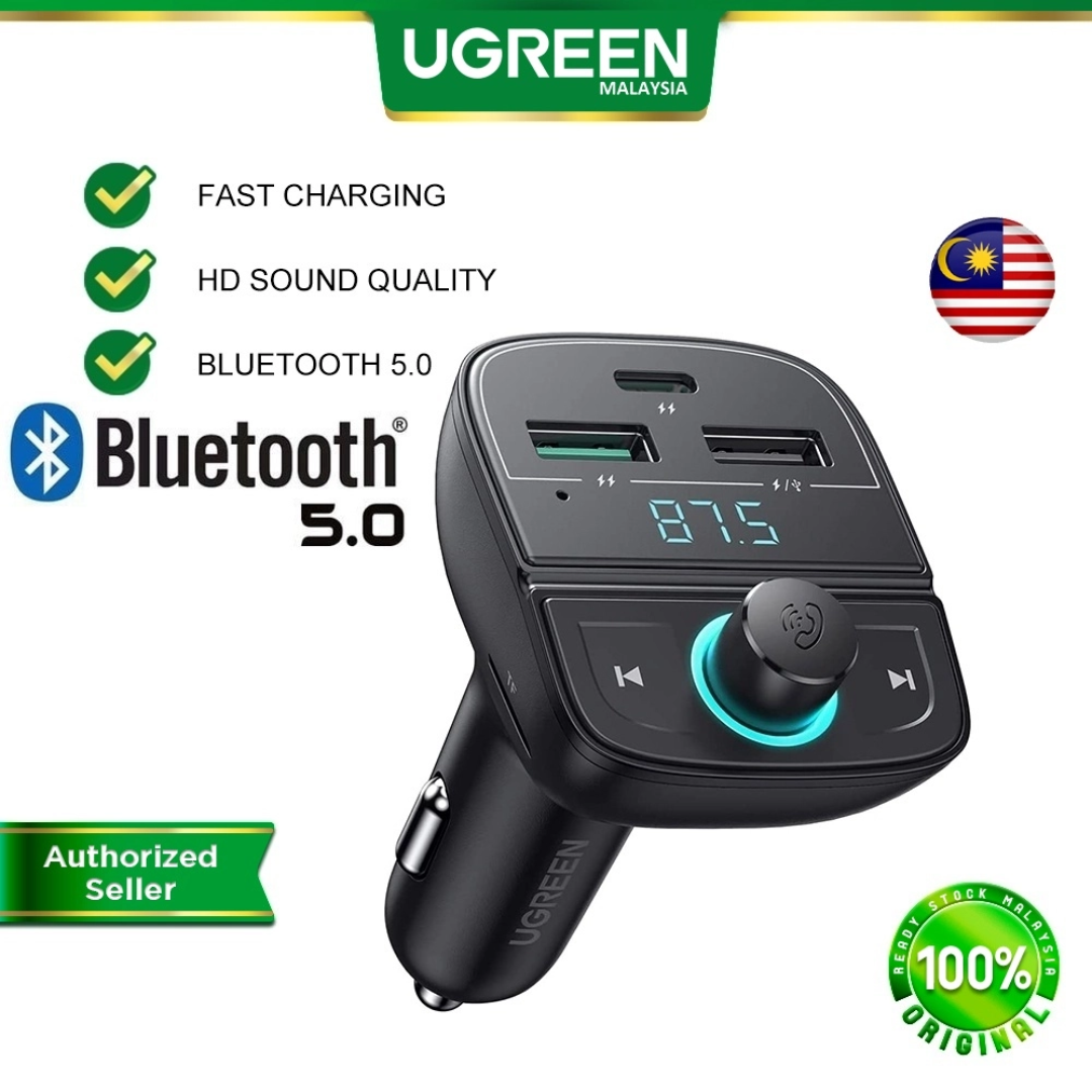 UGREEN Bluetooth Transmitter For Car USB C PD 20W