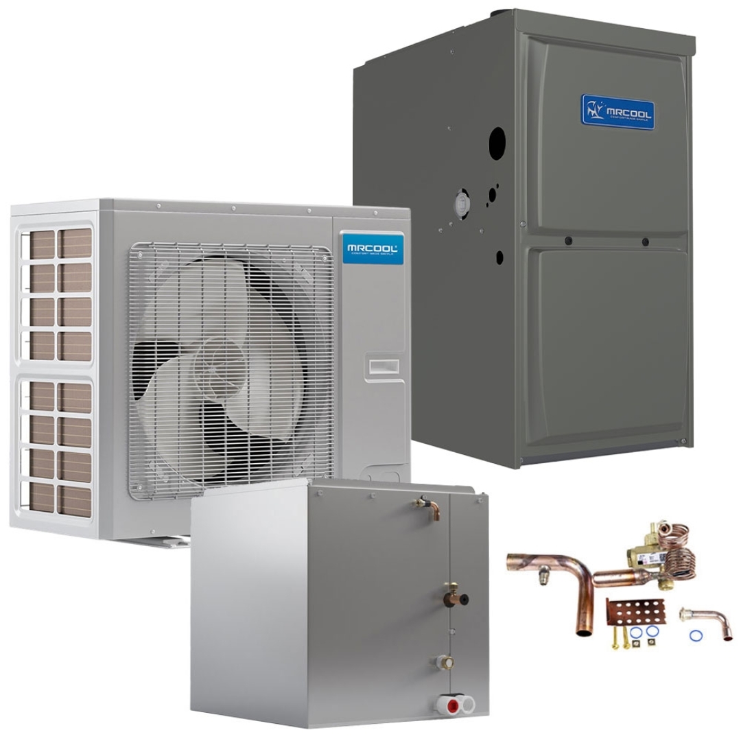 MrCool Universal Central AC With Gas Furnace Split System