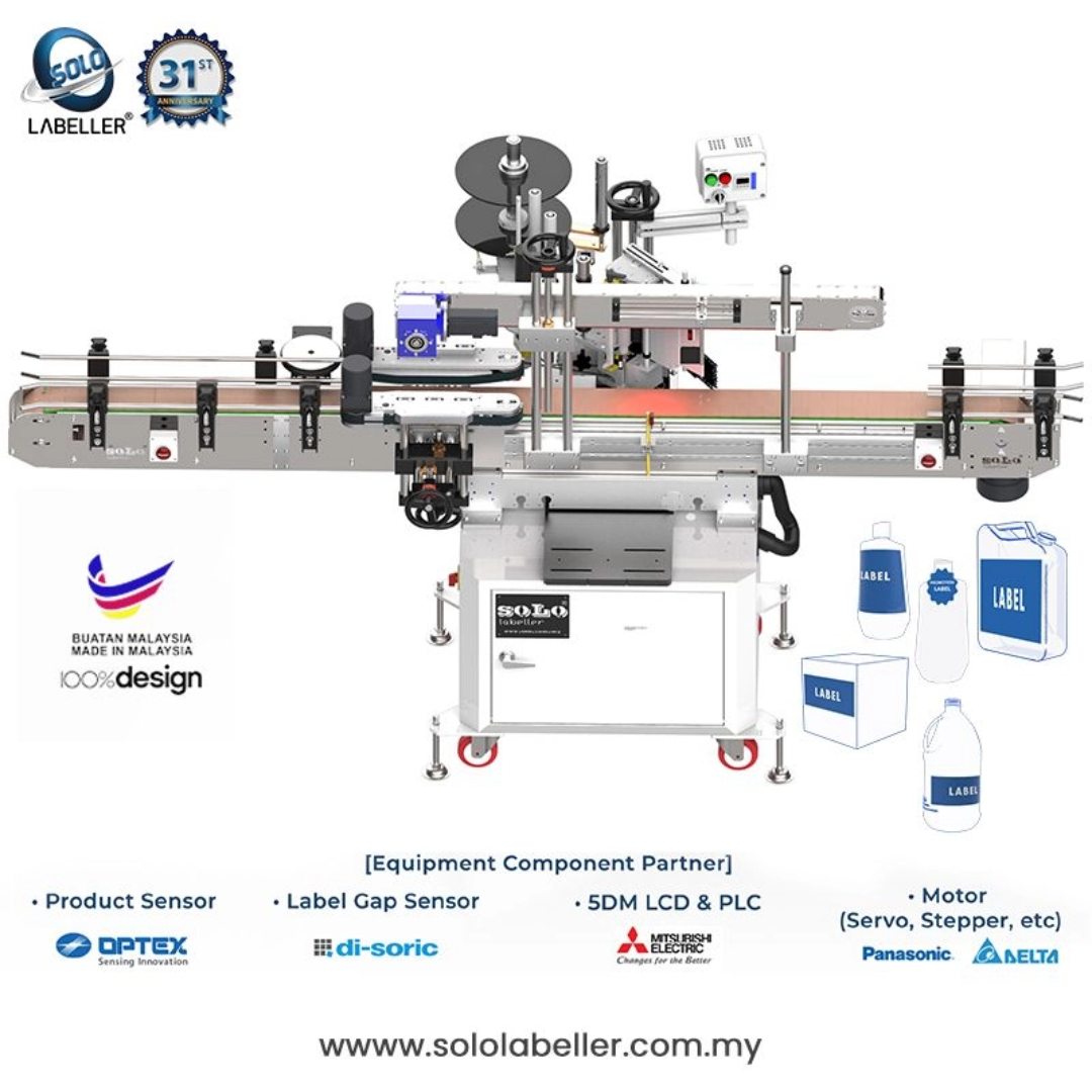 SOLO Econ One Side Labelling Machine For Product Packaging