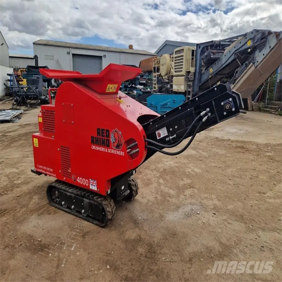 Red Rhino 4000 Tracked Jaw Crusher Specifications