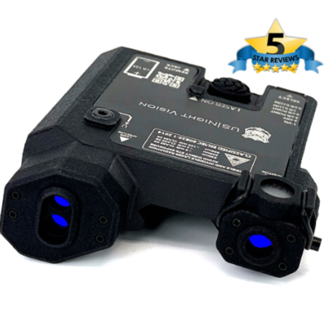 DesignateIR-V Three Beam Green Infrared Night Vision Light