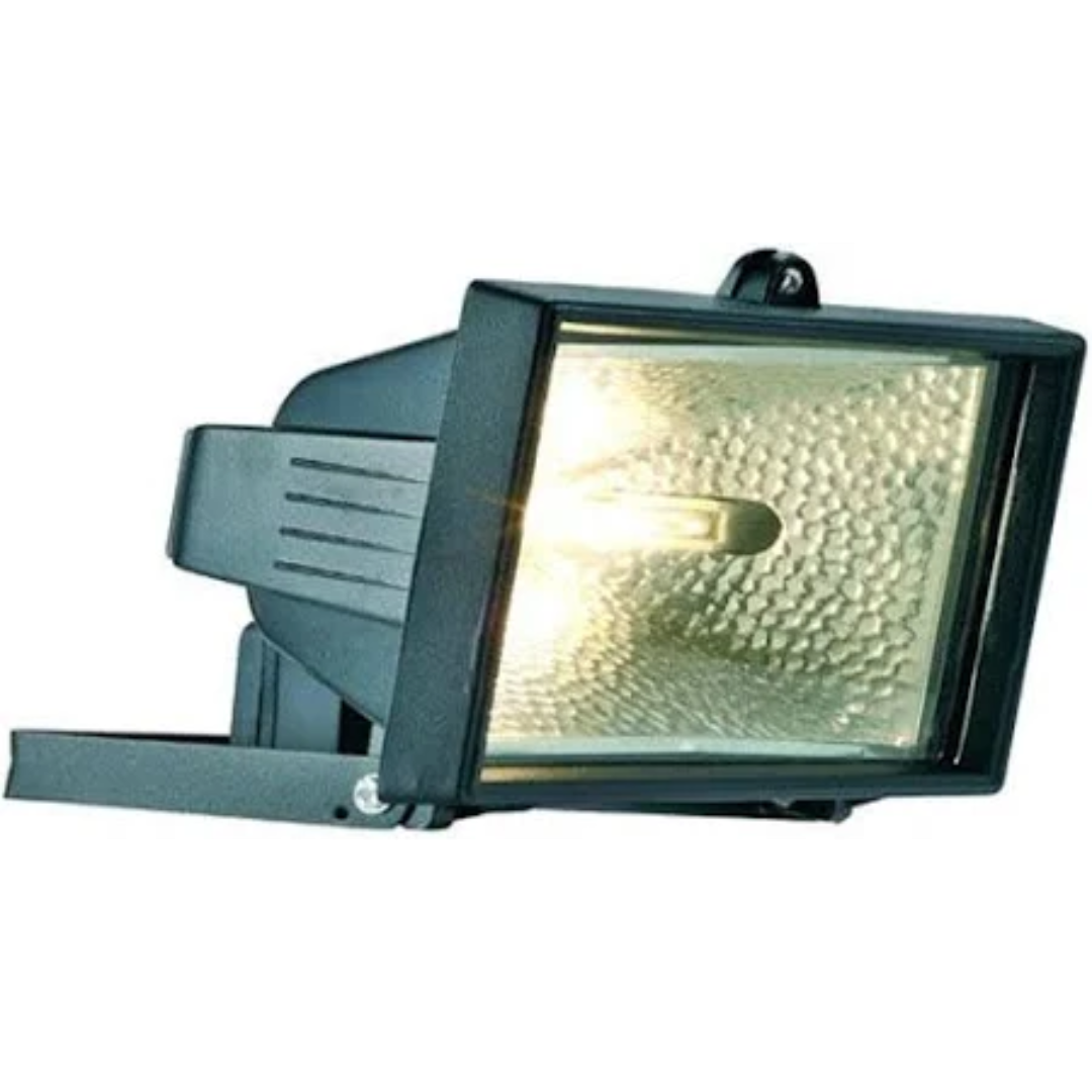 Powermaster Outdoor 400W IP44 Black Halogen Floodlight Deals
