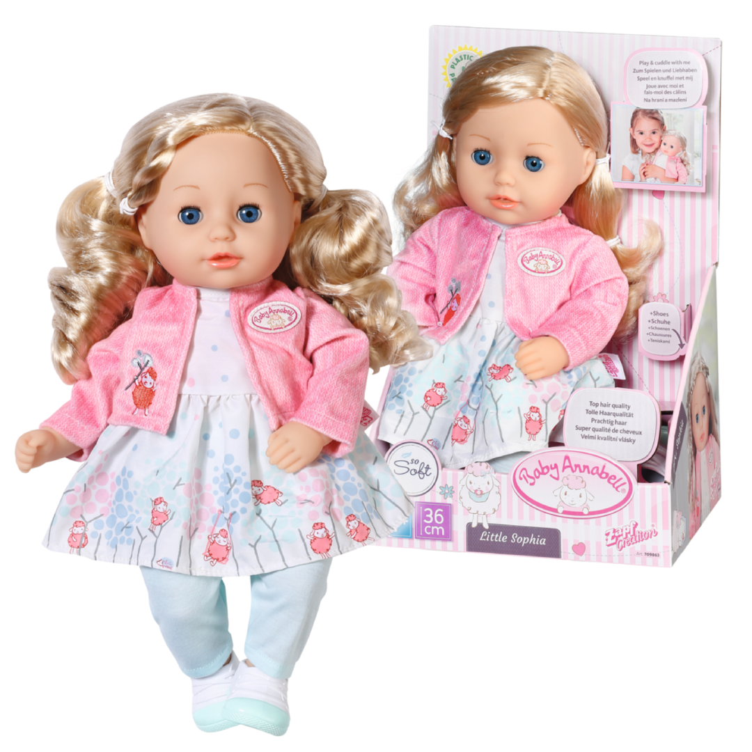 Baby Annabell Little Sophia Vintage Baby Doll Collection