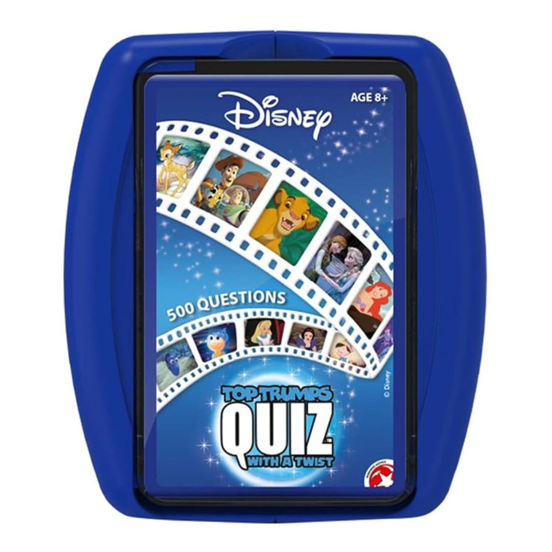 Top Trumps Quiz Disney Classic Card Game Fun