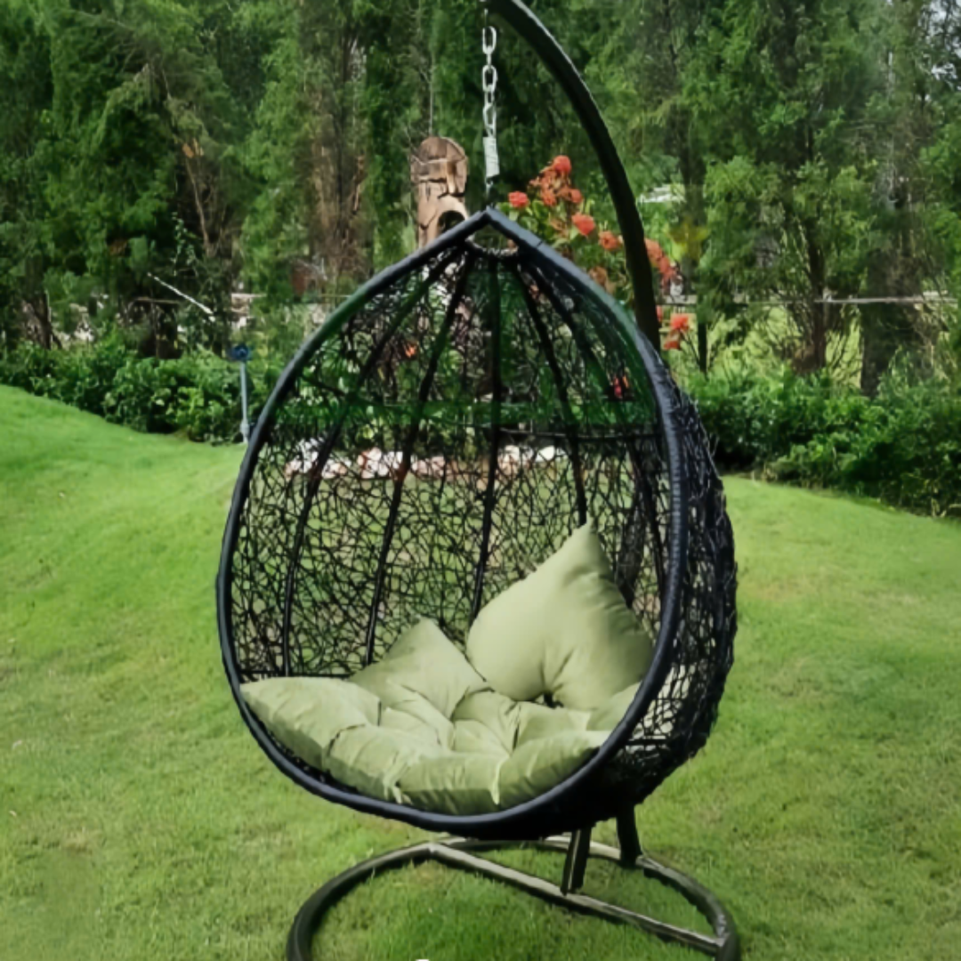 New Rattan Hanging Swing Chair for Cozy Balcony Leisure Time