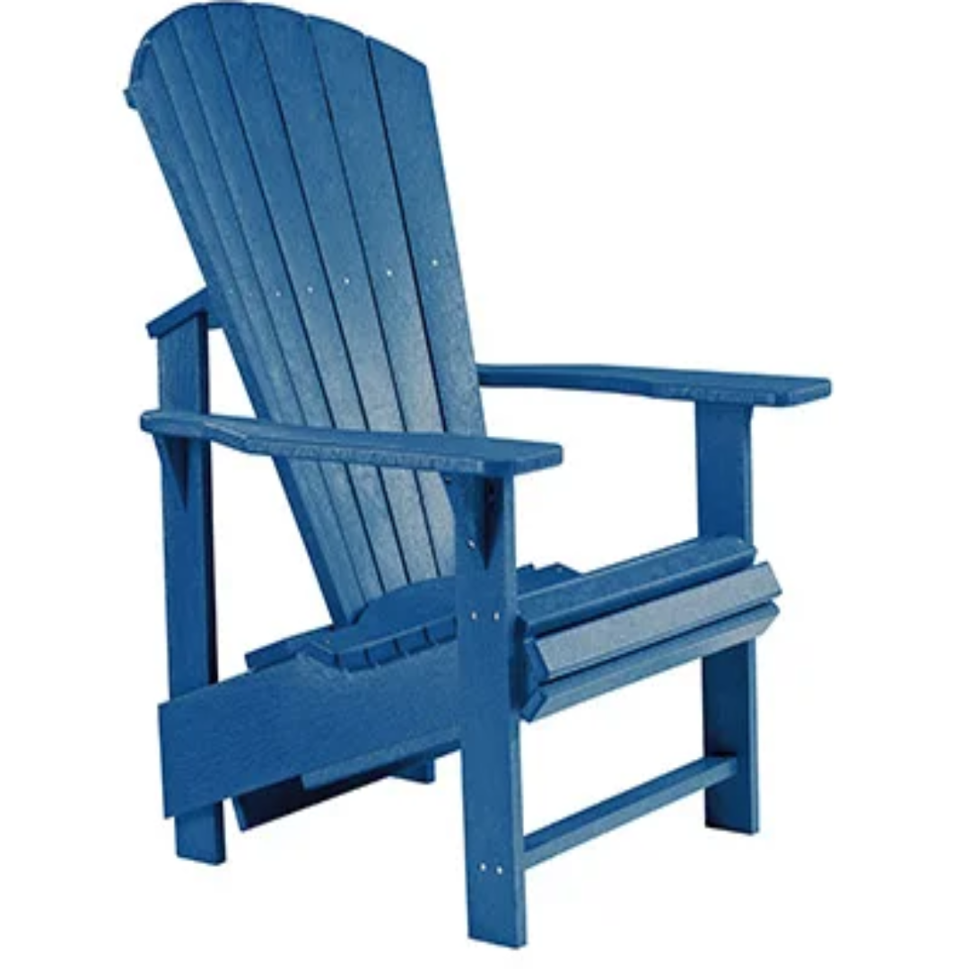 Upright Adirondack Chair for Classic Outdoor Seating