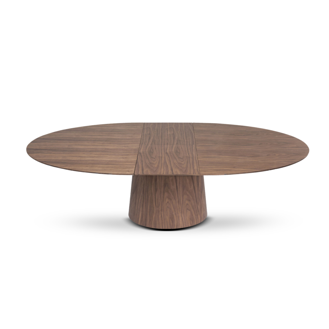Benvenuto Extension Walnut Dining Table 200x100cm Modern