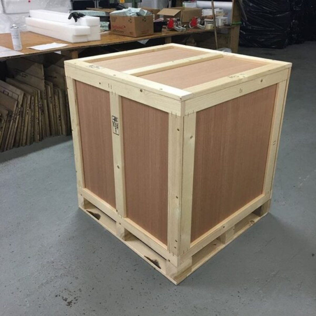 Cargo Wooden Box Crafted for Secure Transit and Durability