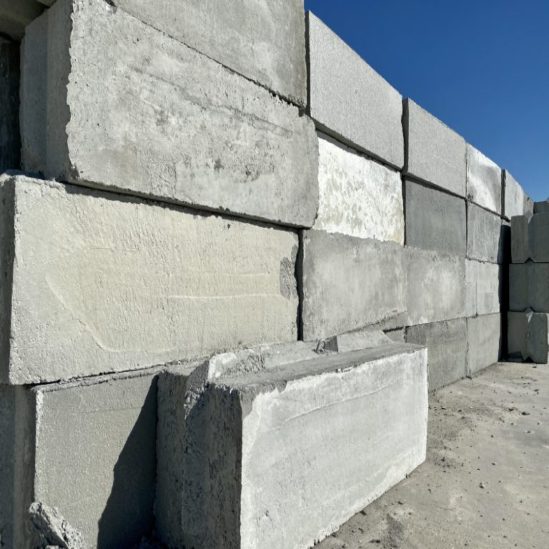 Concrete Blocks Engineered for Durable Ship Construction