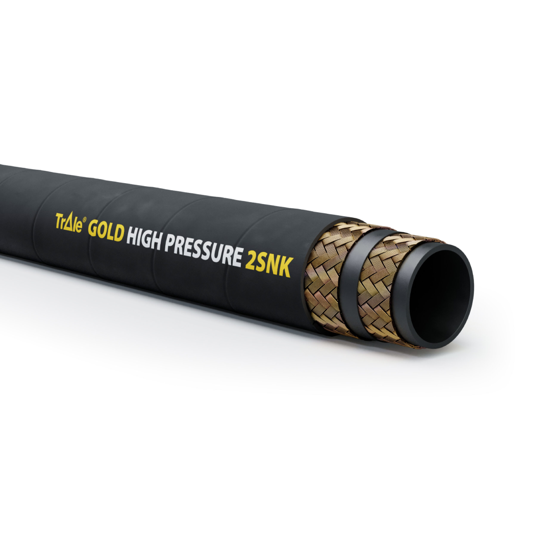 1/4″ 2SNK TrAle Gold Hydraulic Hose for Pressure Systems