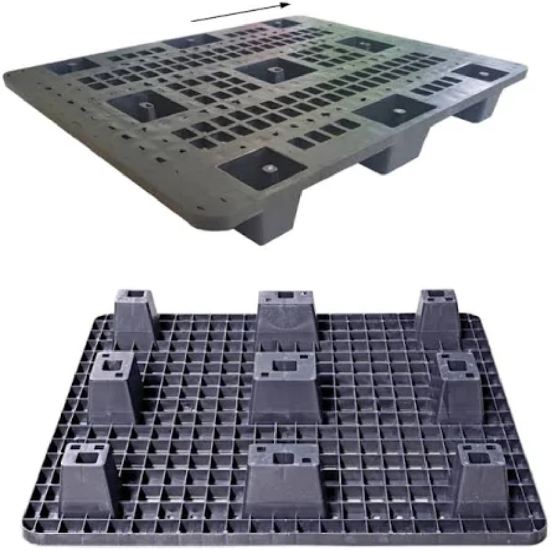 Heavy-Duty Cargo Plastic Pallets for Secure Storage Use