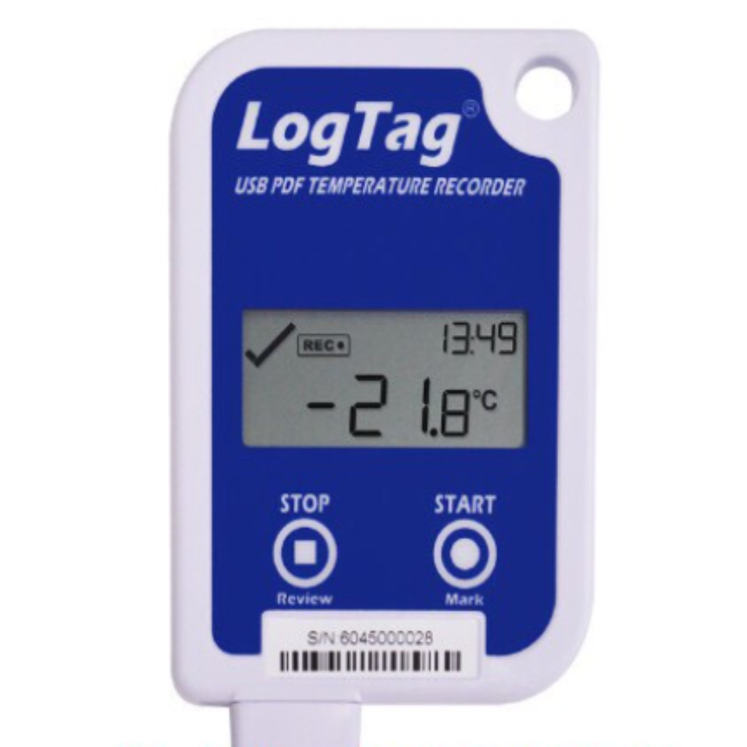 LogTag UTRID-16 Temperature Recorder with Clear Screen
