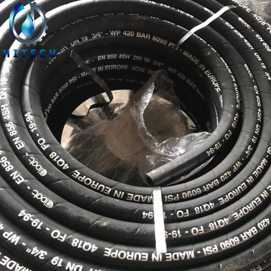 Hydraulic Hose EN 853 1SN for High-Pressure Fluid Systems