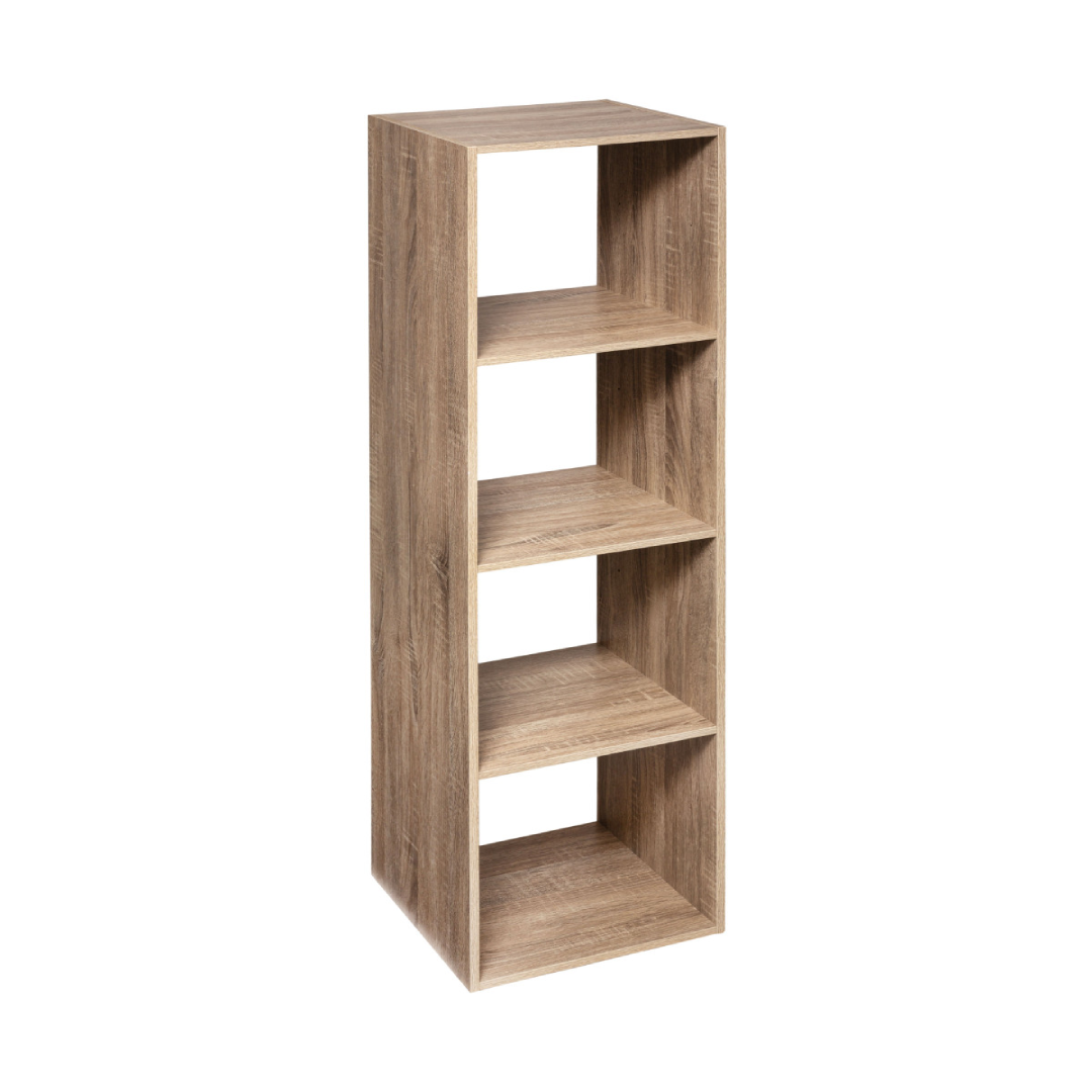 Twist Open Bookshelf with Four Shelves for Export Projects