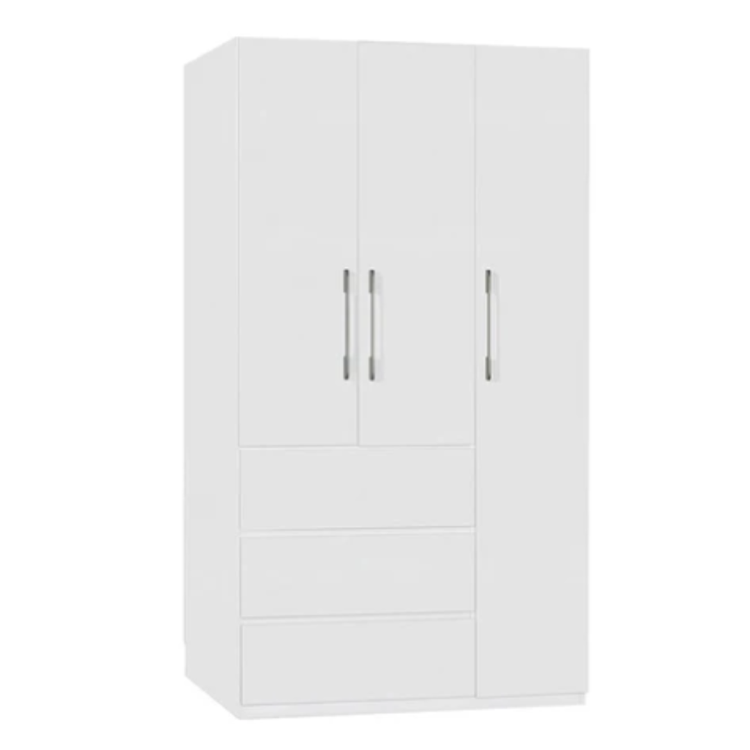 Ivory Three Door Wardrobe for Premium Furniture Supply