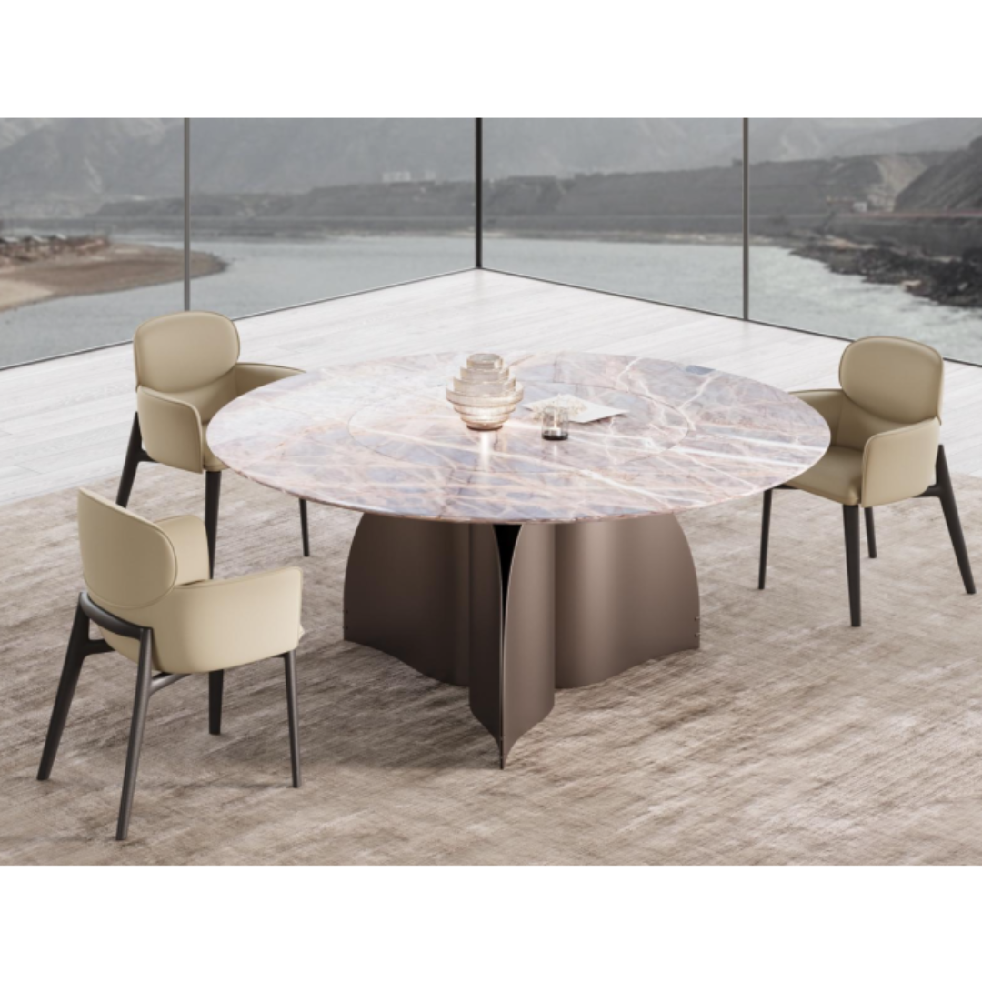 Odessa Round Dining Table B923 for Furniture Export Trade