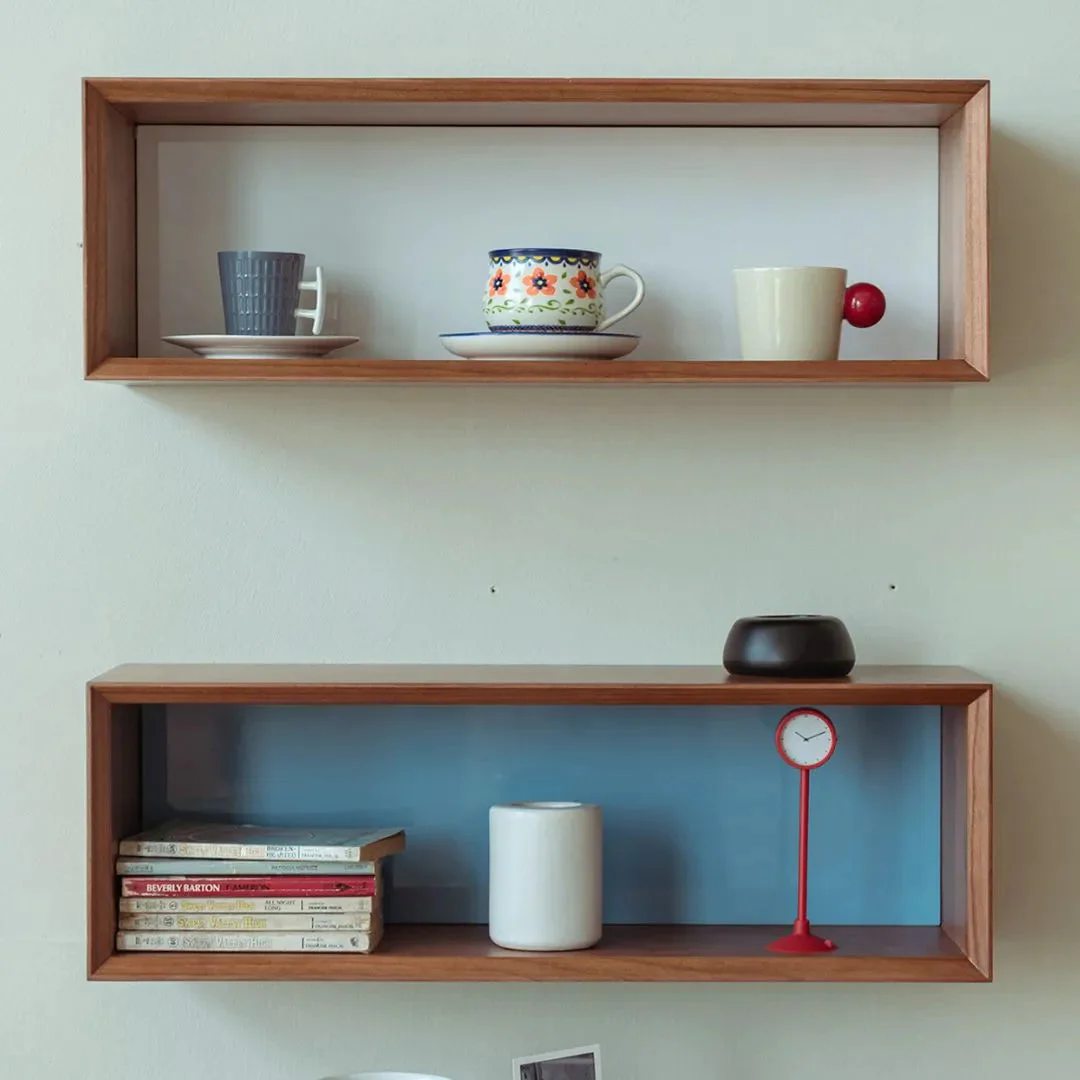 Luna Wall Mounted Shelving for Modern Commercial Interiors
