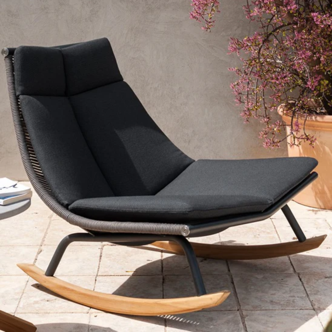 Rattan Woven Adirondack Chair for Resort and Export Projects