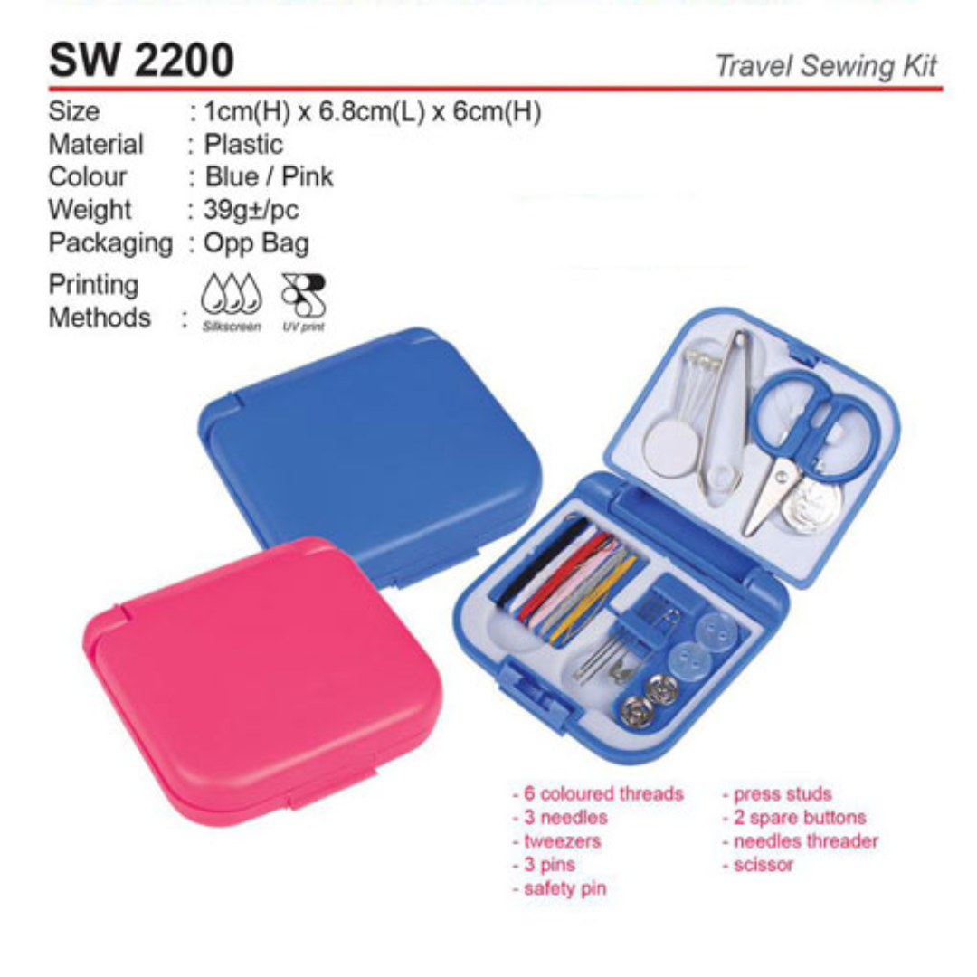 Compact Sewing Kit for Hotels and Travel Accommodation