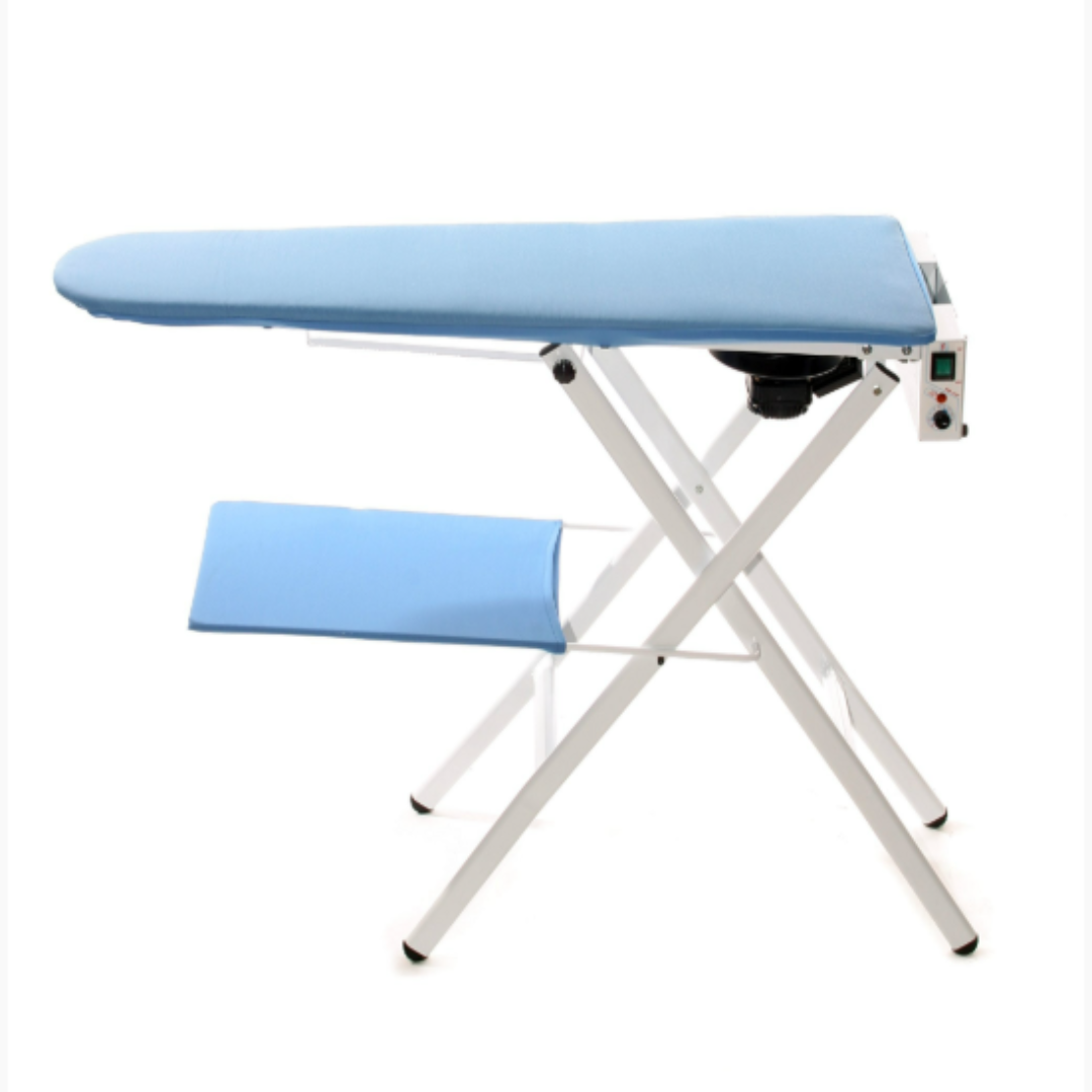 Magpie Heated Folding Ironing Table for Commercial Laundry