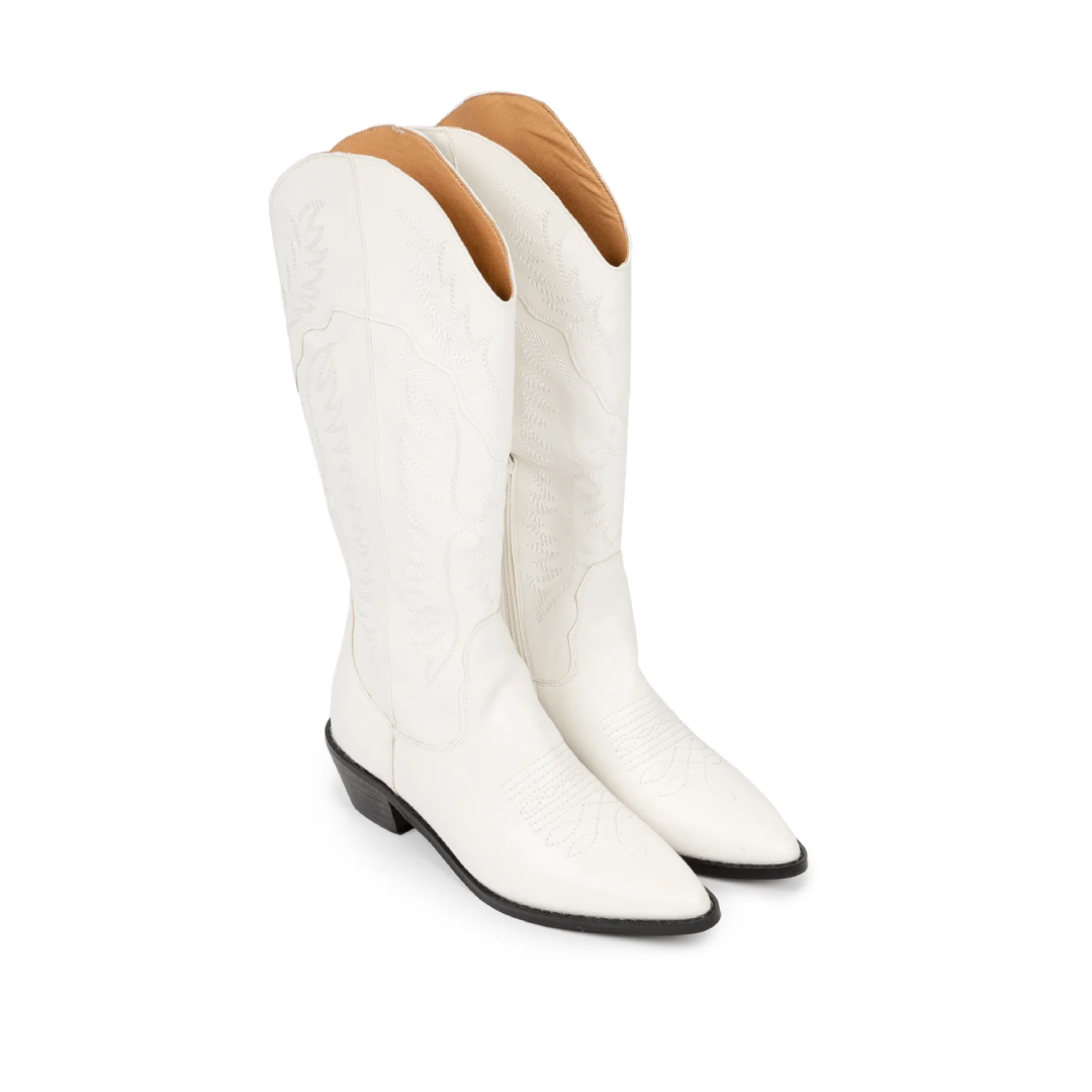 Cowboy Leather Boots and Genuine Cow Leather Slip On Shoes
