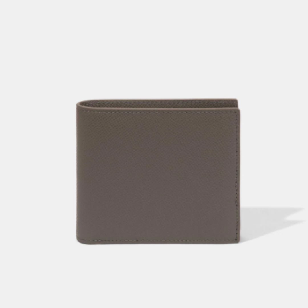 Men’s Bifold Wallet Genuine Leather Slim Design with Multiple Card Slots Stylish Everyday Essentials