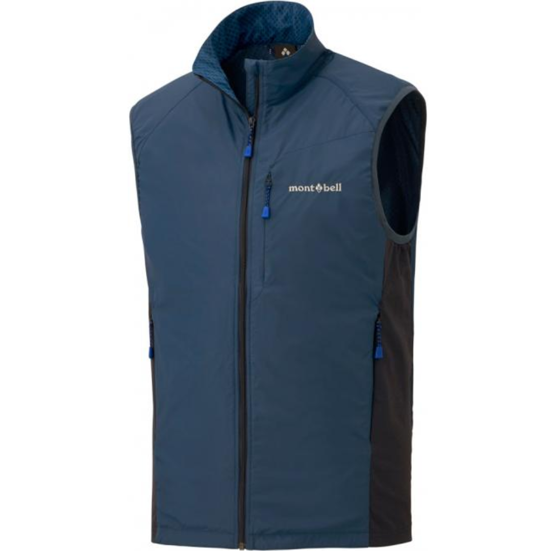 Montbell 1106559 Light Softshell Vest MS Lightweight Windproof Outdoor Hiking Travel Wear