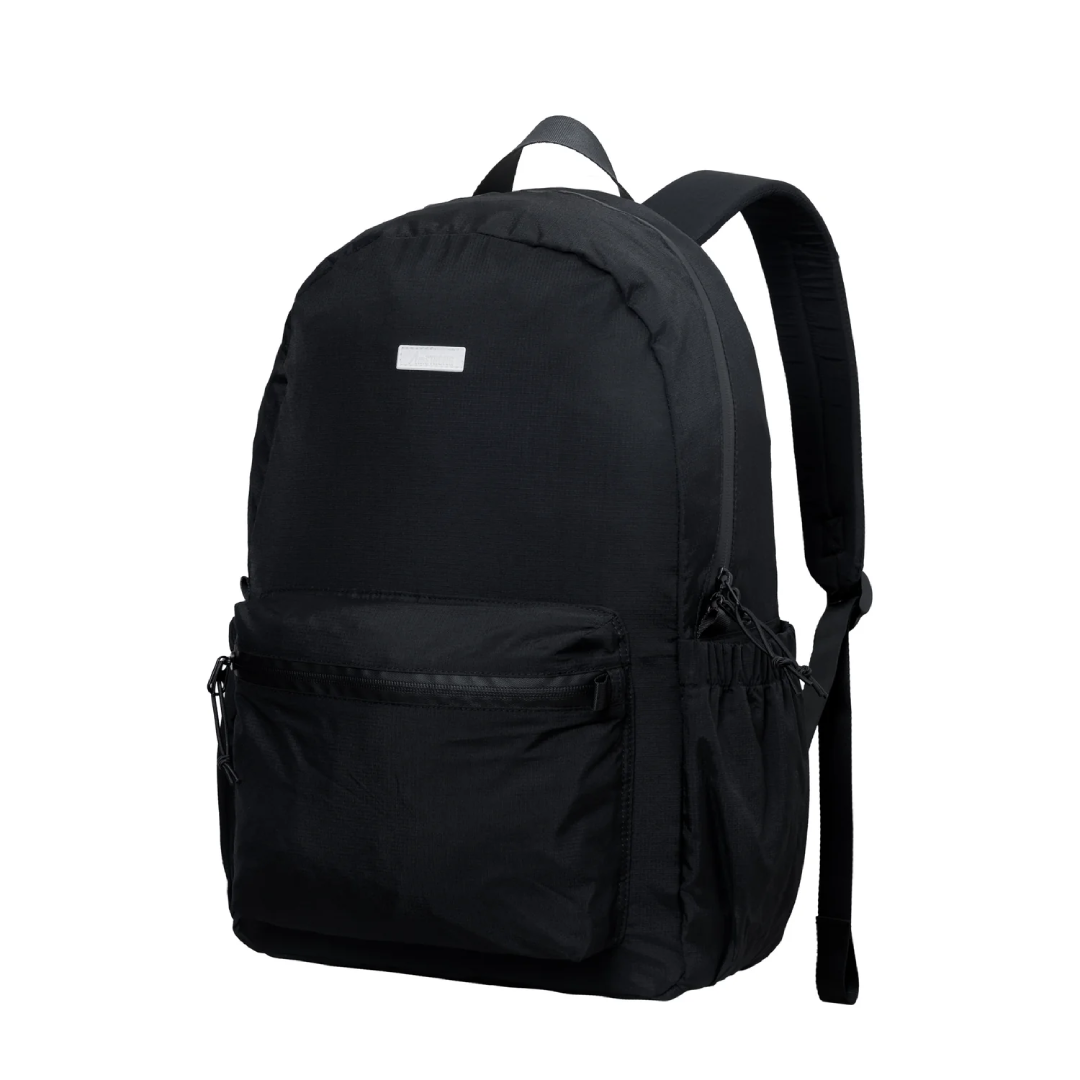 BRZ Go Sports and Gym Backpack Black Lightweight Training Fitness and Travel Carry Bag