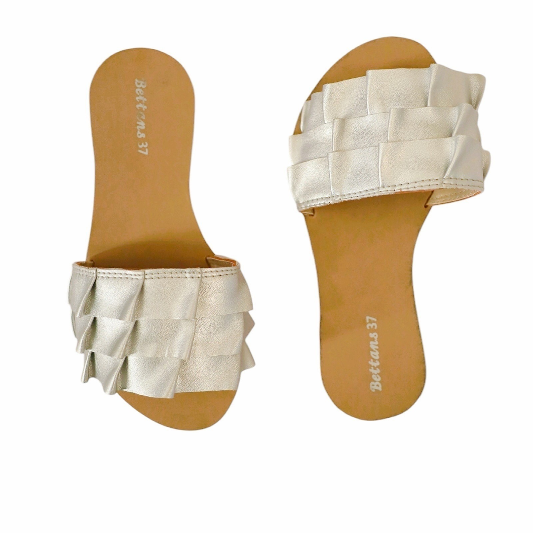 Ruffles Flats for Women Stylish Comfortable Daily Wear Casual Footwear for Office and Outings