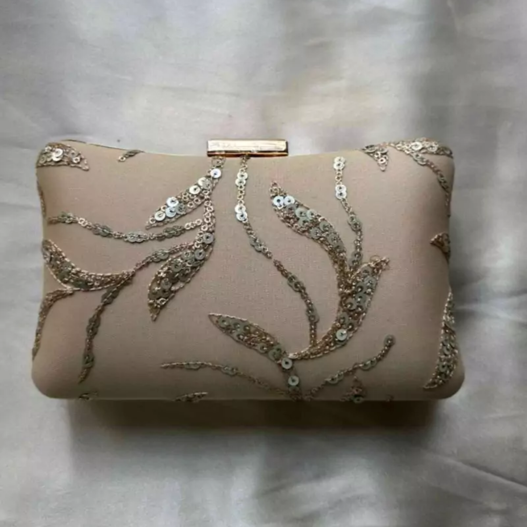 Silas Cody Clutch Premium Leather Evening Handbag Stylish Compact Party Wear Accessory for Women